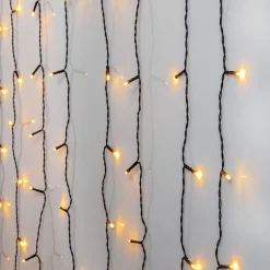 Star Trading valoverho Golden Warm White 120 LED musta 1,3x2