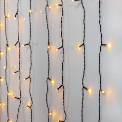 Star Trading valoverho Golden Warm White 80 LED musta 1,3x1,