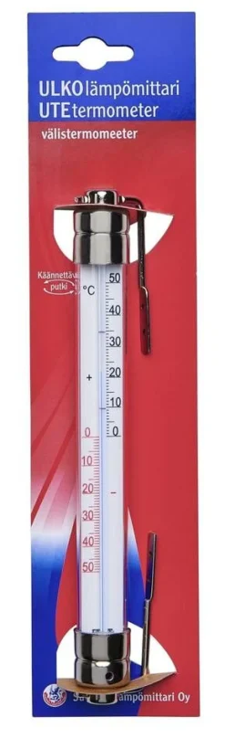 Suomen Lämpömittari ulkolämpömittari metallipäät 511