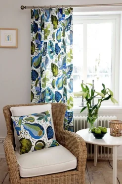 Svanefors tyynynpäällinen A&E 45x45 cm sininen