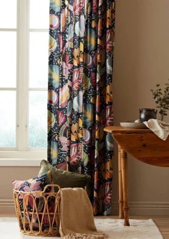 Svanefors verhot A&E 145x250 cm t.sininen 2 kpl