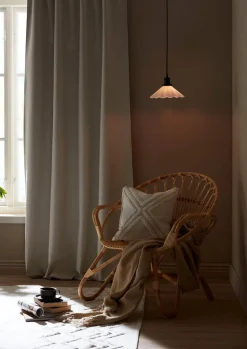 Svanefors verhot Colin 135x280 cm beige 2 kpl