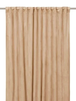 Svanefors verhot Elise 135x280 cm keltainen 2 kpl