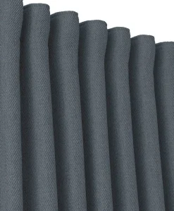 Svanefors verhot Greenwich 140x280 cm t.harmaa 2 kpl