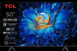 Tcl 4K QD-MINI 50C61KS 50" LED-TV