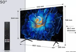 Tcl 4K QD-MINI 50C61KS 50