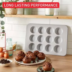 Tefal muffinivuoka 12 kuppia Ceramik 39x27,5 cm