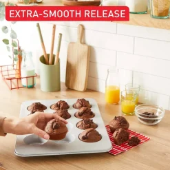 Tefal muffinivuoka 12 kuppia Ceramik 39x27,5 cm