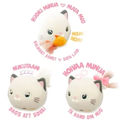 Teksta interaktiivinen kissanpentu Purro