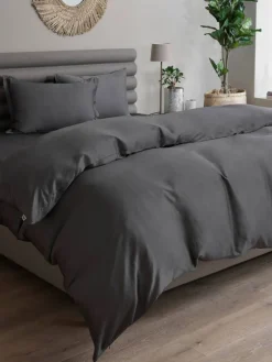 TEMPUR pussilakana Silky Bamboo 240x220 cm anthracite