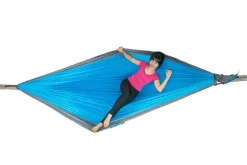 Ticket to the moon riippumatto Hammock Original Aqua/Grey