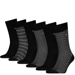 Tommy Hilfiger sukat 6 paria lahjapakkaus 701235373