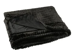Torkkupeitto 130x180 cm musta