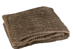 Torkkupeitto 130x180 cm tummanruskea