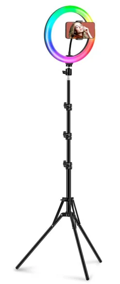 Toyrock rengasvalo 26 cm säädettävällä jalalla