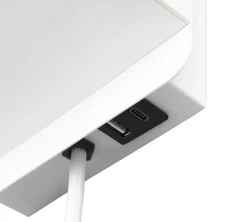 Trio Lighting Comfort seinävalaisin E14 mattavalkoinen latau