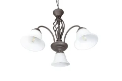 Trio Lighting kattokruunu Rustica 3-os E27 rustiikki