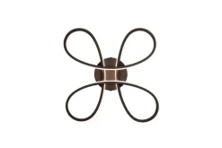 Trio Lighting kattovalaisin Fly LED 40 cm mattamusta