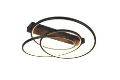 Trio Lighting kattovalaisin Darvin LED mattamusta