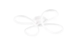 Trio Lighting kattovalaisin Fly LED 40 cm mattavalkoinen 400