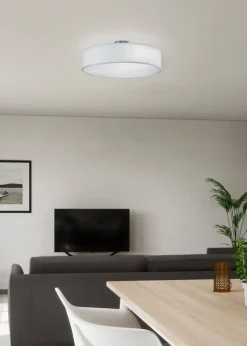 Trio Lighting kattovalaisin Hotel 50 cm 3xE27 valkoinen