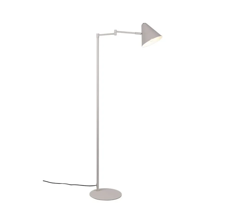 Trio Lighting lattiavalaisin Cosima E14 lämmin harmaa