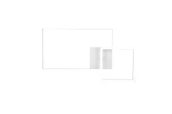 Trio Lighting LED kattovalaisin Padella mattavalkoinen