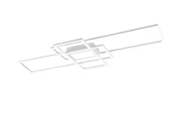 Trio Lighting LED kattovalaisin Irvine mattavalkoinen