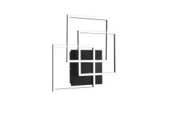 Trio Lighting LED kattovalaisin Mobile mattamusta