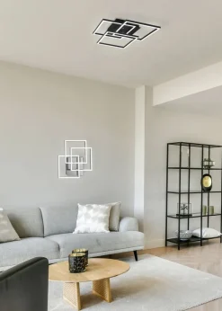 Trio Lighting LED kattovalaisin Mobile mattamusta