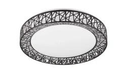 Trio Lighting LED kattovalaisin Cluster musta