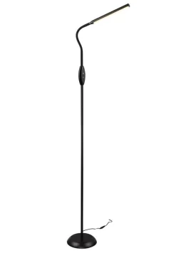 Trio Lighting LED lattiavalaisin Toro musta