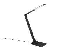 Trio Lighting LED pöytävalaisin Travis mattamusta