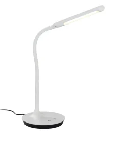 Trio Lighting LED pöytävalaisin Polo mattavalkoinen