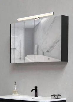 Trio Lighting LED seinävalaisin Lino H2O 40 cm kromi