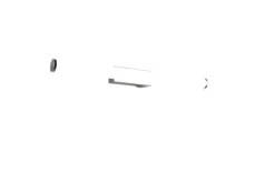 Trio Lighting LED seinävalaisin Mattimo H2O 60 cm kromi 4000