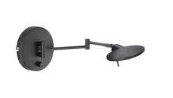 Trio Lighting LED seinävalaisin Kazan mattamusta