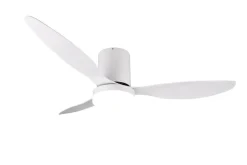 Trio Lighting LED tuuletinkattovalaisin Göteborg mattavalkoi