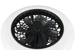 Trio Lighting LED tuuletinkattovalaisin Stralsund mattamusta