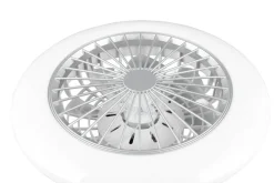 Trio Lighting LED tuuletinkattovalaisin Stralsund harmaa sta