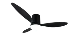 Trio Lighting LED tuuletinkattovalaisin Göteborg mattamusta