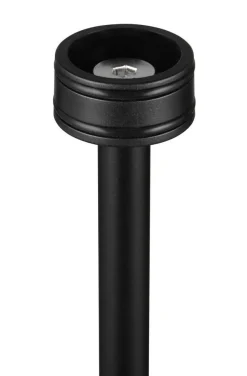 Trio Lighting LED ulkolattiavalaisin Suarez mattamusta ladat