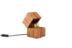 Trio Lighting pöytävalaisin Treasure E14 (sis.) puu