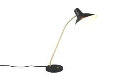 Trio Lighting pöytävalaisin Traveller E27 mattamusta/mattame