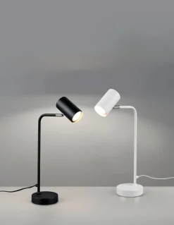 Trio Lighting pöytävalaisin Marley GU10 mattavalkoinen