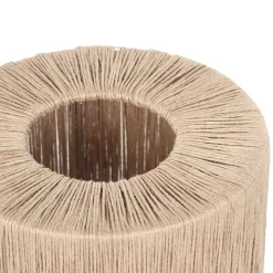 Trio Lighting pöytävalaisin Smilla E27 sisal