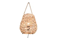 Trio Lighting pöytävalaisin Jean E27 beige