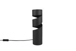 Trio Lighting pöytävalaisin Stream GU10 mattamusta