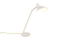 Trio Lighting pöytävalaisin Traveller E27 lämmin harmaa/matt