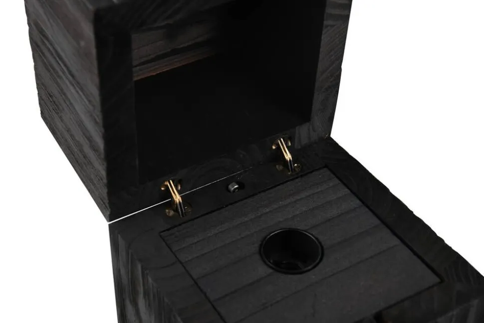 Trio Lighting pöytävalaisin Treasure E14 (sis.) musta